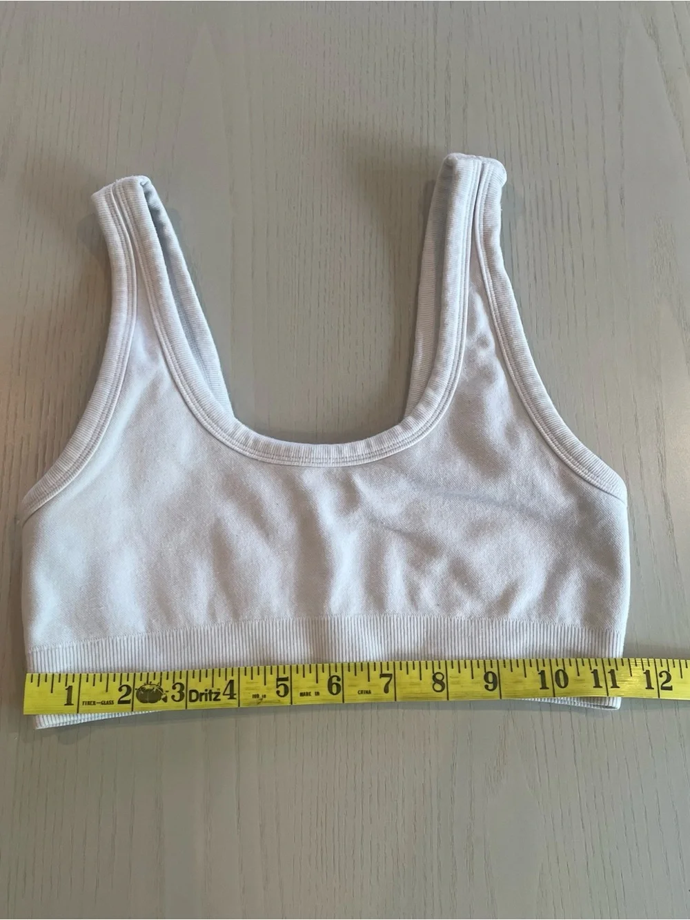Alo Yoga Seamless Chosen Bra (White) - Small